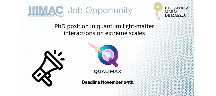 PhD Position in Quantum Light-Matter Interactions on Extreme Scales