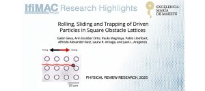 New paper: "Rolling, Sliding and Trapping of Driven Particles in Square Obstacle Lattices" - Featured
