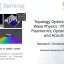 Topology Optimization & Wave Physics – Photonics, Plasmonics, Optomechanics and Acoustics