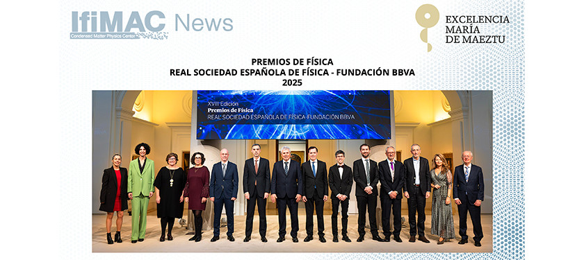 Ceremonia de los Premios de Física de la RSEF y la Fundación BBVA