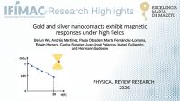 Gold and Silver Nanocontacts Exhibit Magnetic Responses Under High Fields