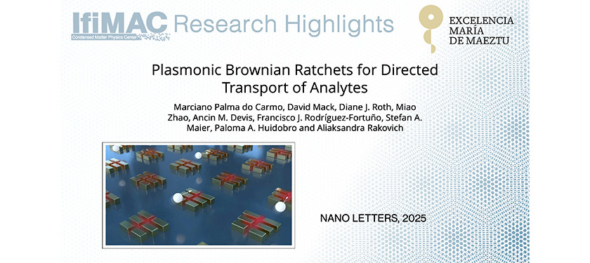 Plasmonic Brownian Ratchets for Directed Transport of Analytes