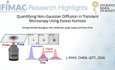 Quantifying Non-Gaussian Diffusion in Transient Microscopy Using Excess Kurtosis