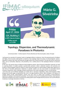 Topology, Dispersion, and Thermodynamic Paradoxes in Photonics - Poster