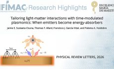 Tailoring Light-Matter Interactions with Time-Modulated Plasmonics: When Emitters Become Energy-Absorbers
