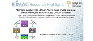 Atomistic Insights Into Lithium Alloying and Crystallization at Metal Interlayers in Zero-Excess Lithium Batteries - Featured