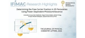 Determining the Free-Carrier Fraction in 2D Perovskites Using Power Dependent Photoluminescence - Featured