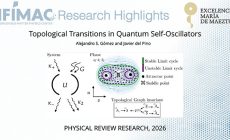 Topological Transitions in Quantum Self-Oscillators