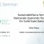 SustainableNano Seminar: Nanoscale Operando Techniques for Solid-State Batteries
