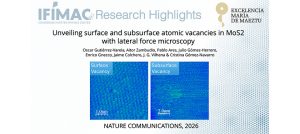 Unveiling Surface and Subsurface Atomic Vacancies in MoS2 with Lateral Force Microscopy - Featured