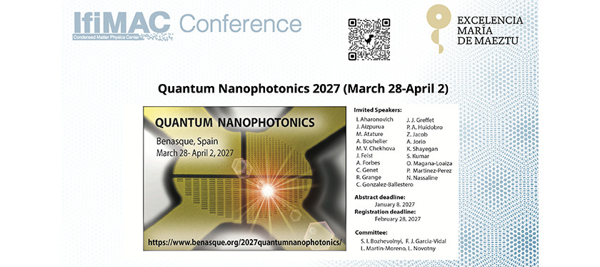 Quantum Nanophotonics 2027 (March 28-April 2)