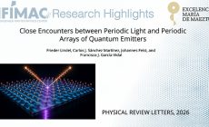 Close Encounters Between Periodic Light and Periodic Arrays of Quantum Emitters