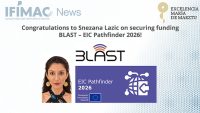 Congratulations to our member Snezana Lazic on securing funding for the BLAST project – EIC Pathfinder 2026!