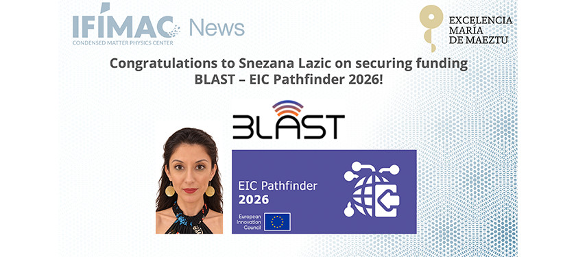 Congratulations to our member Snezana Lazic on securing funding for the BLAST project - EIC Pathfinder 2026! - Featured