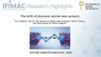 The Birth of Phononic Atomic-Size Contacts